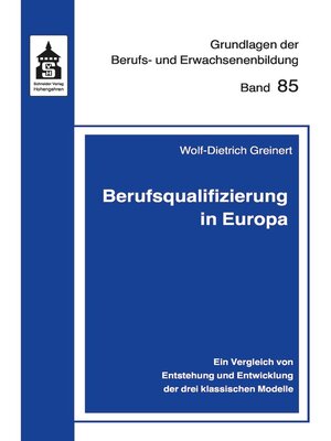 cover image of Berufsqualifizierung in Europa